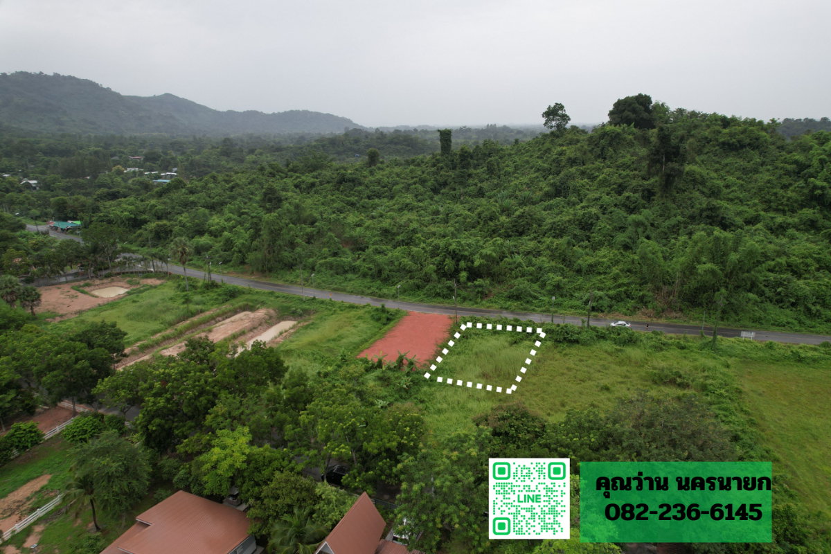 รูป ขายที่ดิน 107 ตารางวา โฉนดครุฑแดง ต.พรหมณี ติดถนนหลวง วิวเขาชัด - รูปที่ 19/20