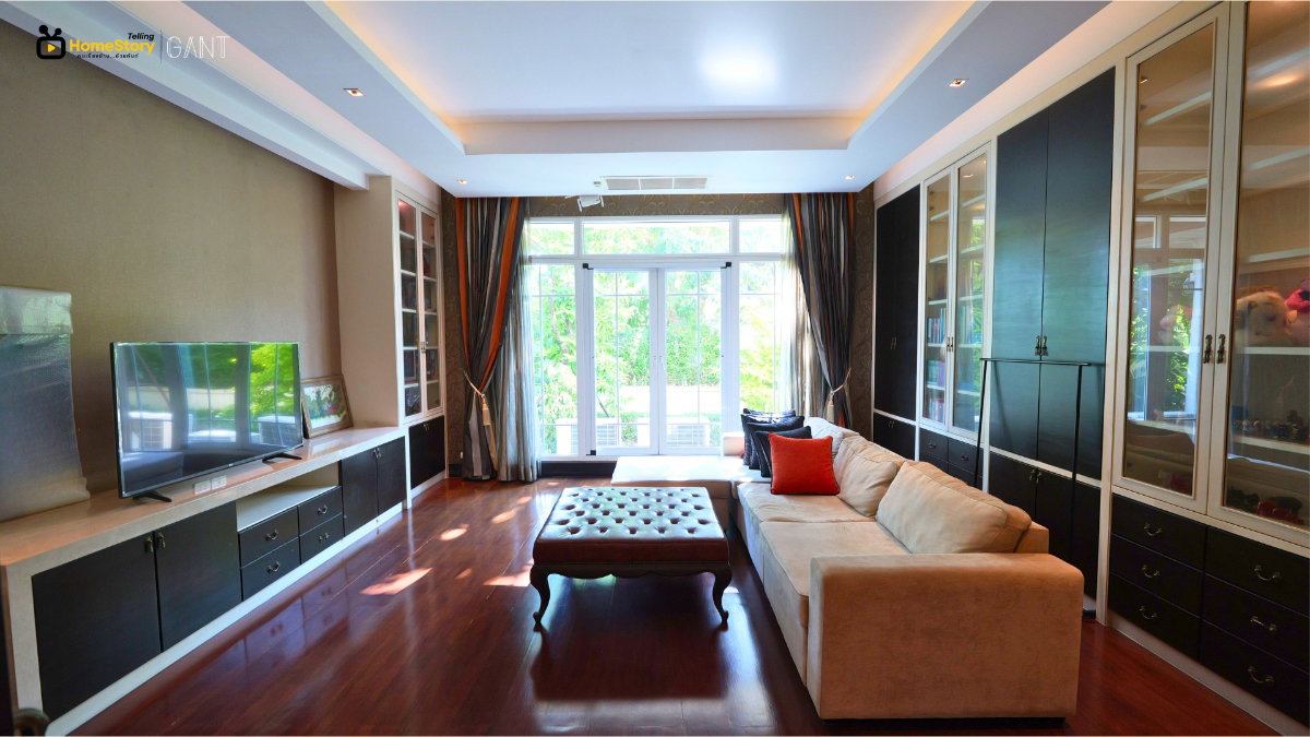 รูป (G-240)ขาย คฤหาสน์หลังใหญ่ ติดสนามกอล์ฟ หมู่บ้านโฮมออนกรีน ธัญธานี ลำลูกกา ปทุมธานี - รูปที่ 8/40