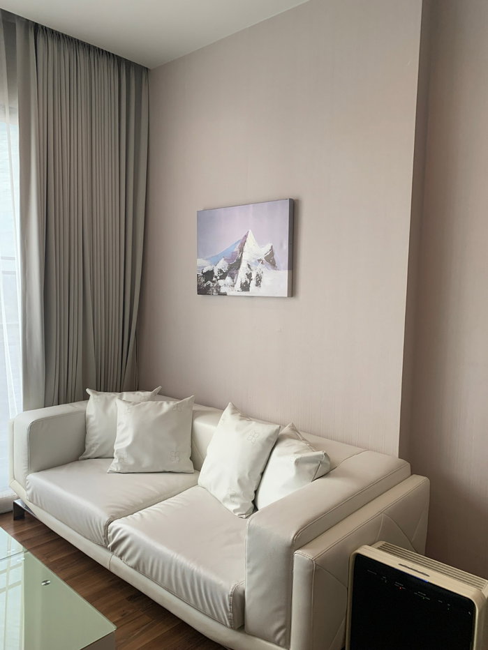 รูป Available for rent! Ivy Ampio. A Spacious 1 Bedroom with 45sqm. High floor with best Ratchada View. 0 Meter to the Station. Ready to move in. - รูปที่ 8/8