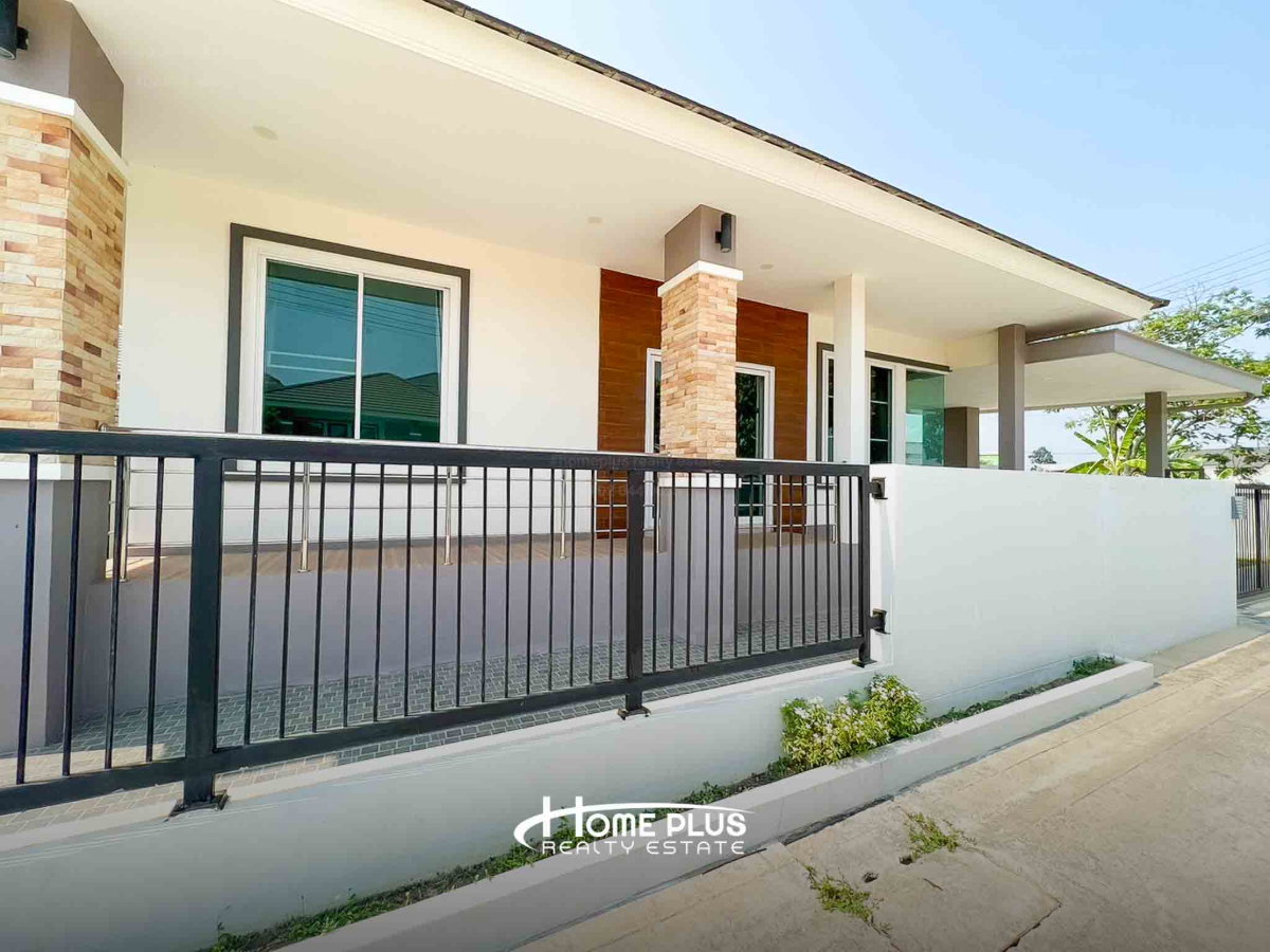 รูป ขายบ้านเดี่ยวชั้นเดียวสไตล์โมเดิร์น หลังมุม โครงการทิพภิรม ตำบลท่าโพธิ์ อำเภอเมืองพิษณุโลก - รูปที่ 3/12