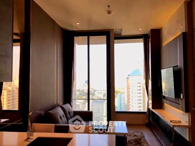คอนโดให้เช่า : คอนโด 1 ห้องนอน ชั้น 28 The Esse Asoke ใกล้ MRT สุขุมวิท (ID 825471)