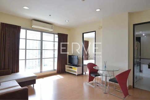 1 Bed Large Room City View Fully Furnished Good Location Close to BTS Ratchathewi 300 m. @ Baan Klang Krung Siam-Pathumwan 