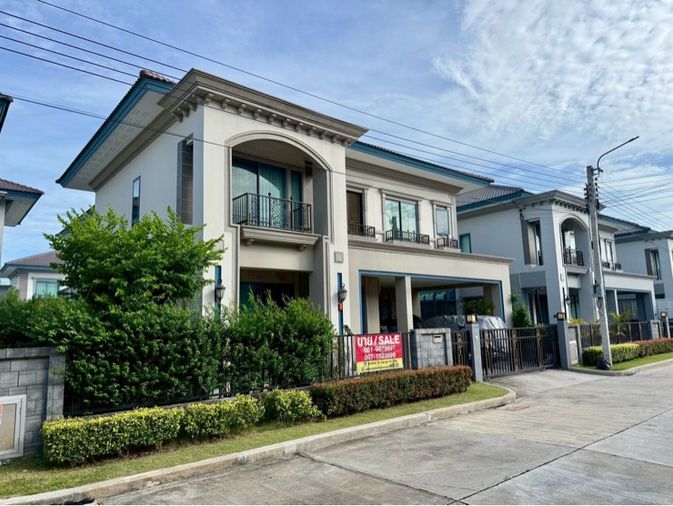 4-bed house for sale, 208 sqm, 55.7 sq wah, Grandio Bangkae
