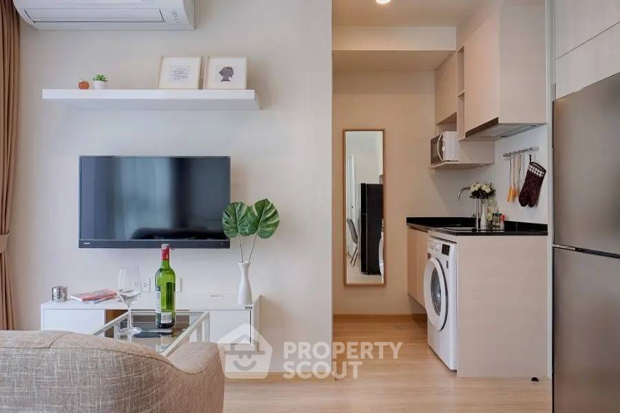 picture 1-BR Condo, Noble Revolve Ratchada 2, 18th-Floor Near MRT Thailand Cultural Centre (300m) (ID 2235233) - 4/12