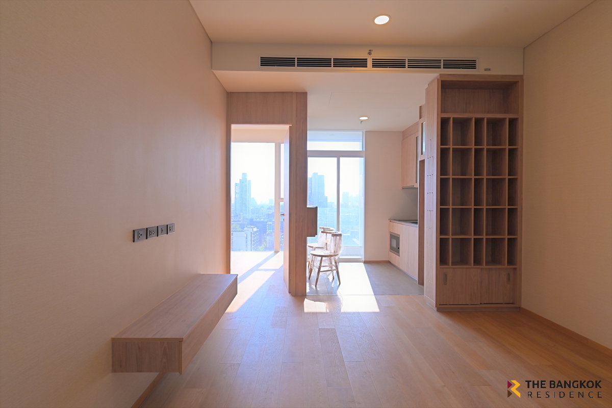 รูป 🤍 Siamese Exclusive Sukhumvit 42 ห้องเปล่าโทนอบอุ่น 42.54 ตร.ม. ใกล้ BTS เอกมัย - รูปที่ 2/12