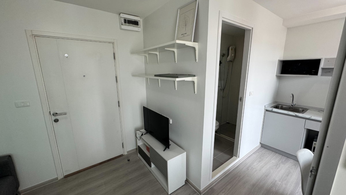 รูป  🏠 **เจ้าของปล่อยเช่าเอง | Plum Condo Ram60 Interchange** 23 ตรม. 🔥Renovate ใหม่ทั้งห้อง🔥ของครบจัดเต็ม Line @bzproperty - รูปที่ 5/62