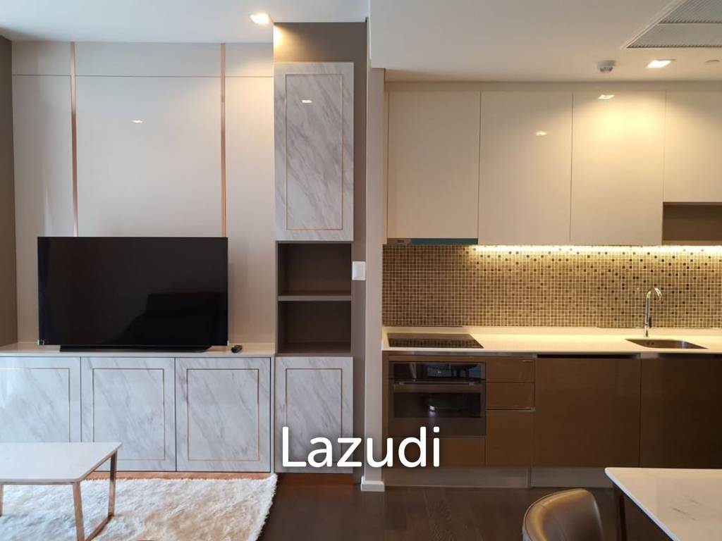รูป 55 sqm high floor condo with park view at The Saint Residences Chatuchak - รูปที่ 2/17