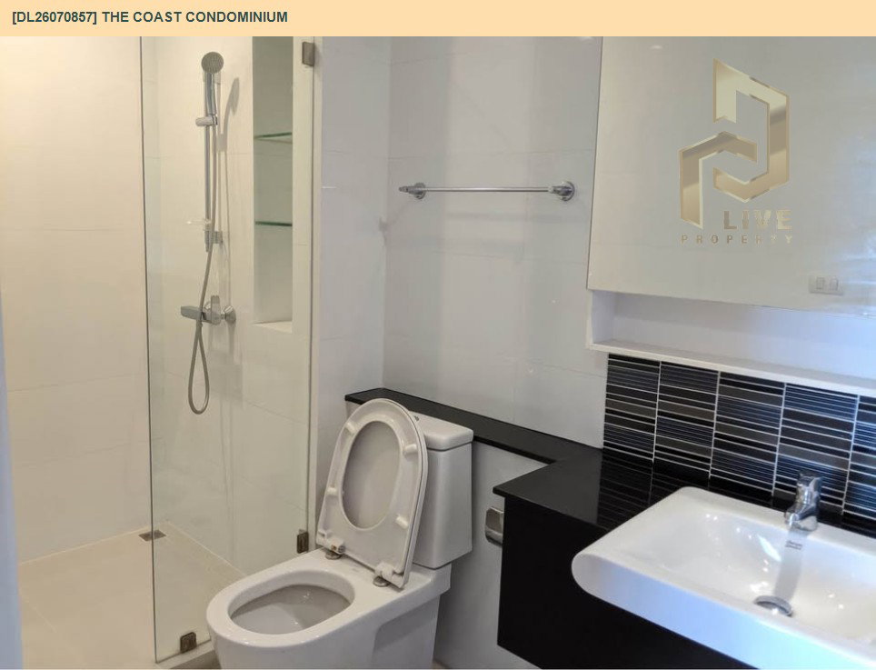 รูป DL26070857 ให้เช่าคอนโด เดอะ โคสต์ คอนโดมิเนียม (The Coast Condominium) ใกล้ BTS บางนา พร้อมเข้าอยู่ โทรด่วน 0638692663 LineID @952jdxxk - รูปที่ 10/10