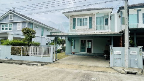 ขายบ้านแฝด โครงการ วิลลาจจิโอ ปิ่นเกล้า-ศาลายา 2 ชั้น 3 ห้องนอน 2 ห้องน้ำ