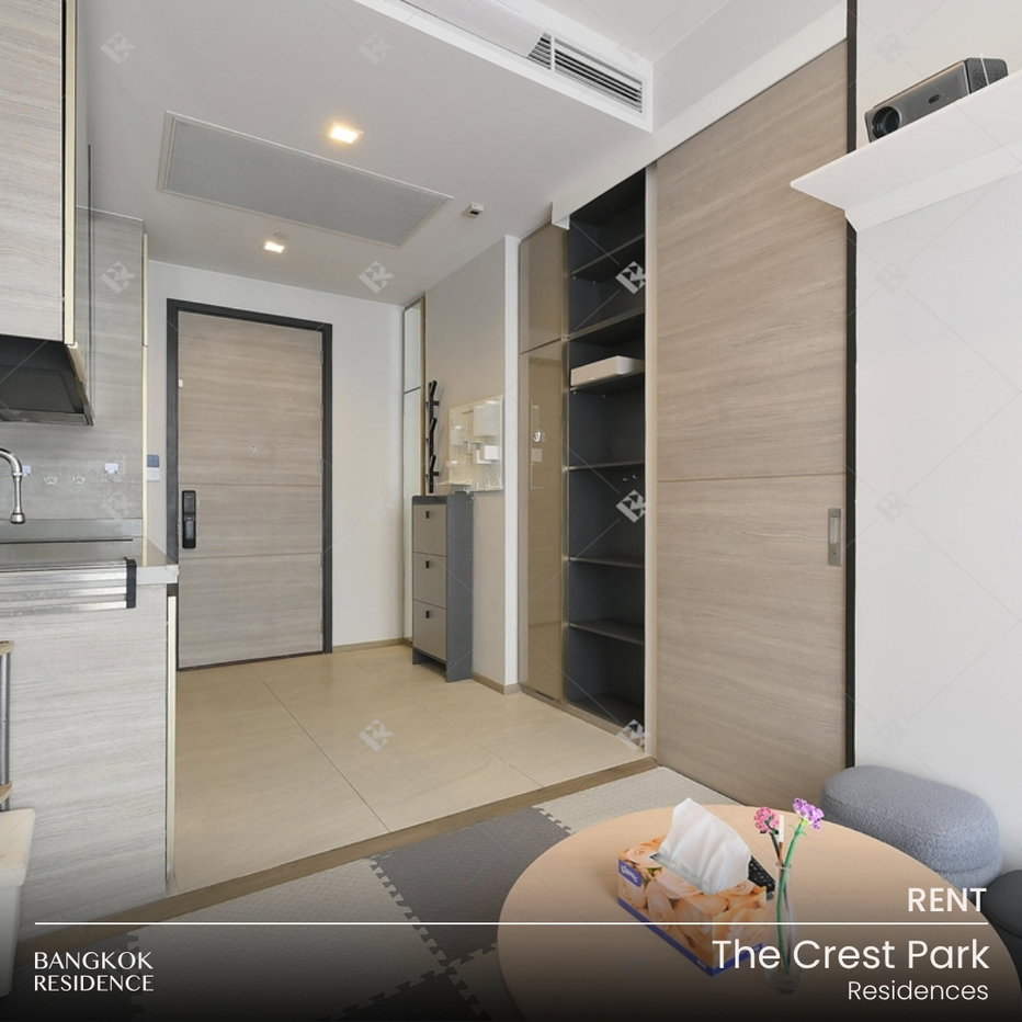รูป เช่าคอนโด 🌇 The Crest Park Residences 1นอน 35ตร.ม. 30k 💎 ห้องสวย เฟอร์ครบ ใกล้ BTS ห้าแยกลาดพร้าว - รูปที่ 1/11