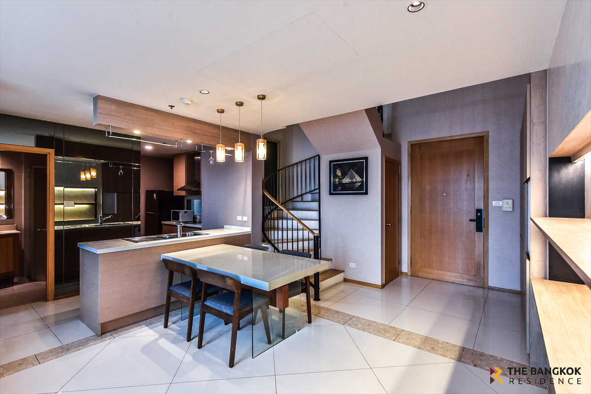 รูป เช่าคอนโด 💙 The Empire Place, Duplex 2นอน 107ตร.ม. 50k 💎 ยูนิตว่าง แต่งสวย ใกล้ BTS ช่องนนทรี  - รูปที่ 10/13
