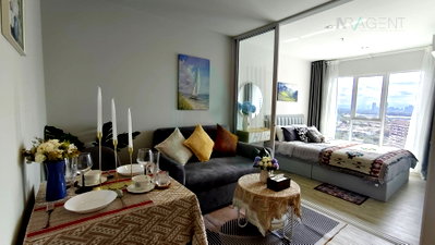 Condos for rent : 🎊 For Rent Condo REGENT HOME BANGNA Building B, Floor 21,1 bed room, Room size 28 sqm
