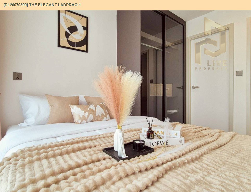 รูป DL26070898 ให้เช่าคอนโด แอทโมซ พาลาซิโอ ลาดพร้าว - วังหิน (ATMOZ Palacio Ladprao - Wanghin) ใกล้ MRT ลาดพร้าว พร้อมเข้าอยู่ โทรด่วน 0653619502 LineID @952jdxxk - รูปที่ 4/16