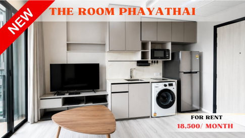🍀🍀 Exclusive Unit🌹For Rent 📌 The Room Phaya Thai (Line: @rent2022) | Near BTS Phaya Thai ✨ Ready to move in! ✨ 📌 A09456