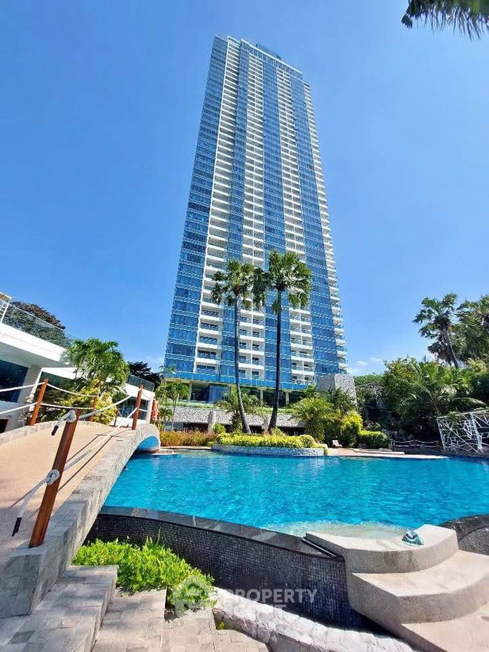 รูป คอนโด 1 ห้องนอน The Palm - Wongamart Beach ชั้น 13 พื้นที่ 30 ตร.ม. ใกล้ นาเกลือ (ID 3093373) - รูปที่ 1/12