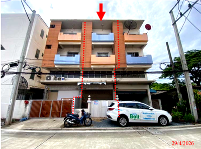 Shophouses for sale Samut Prakarn : SHOP HOUSE 19 Sq.w. Phra Samut Jadee Samut Prakarn for 2.6M