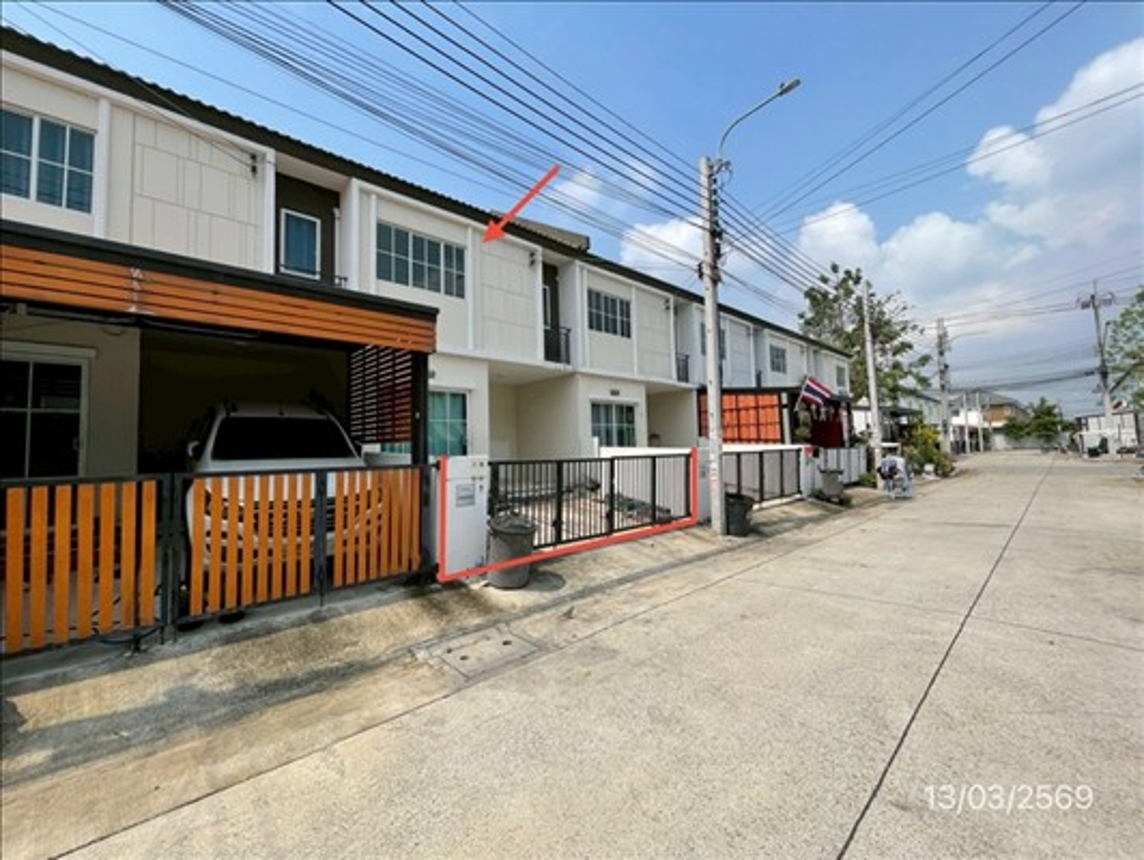 รูป ทาวน์เฮ้าส์ 16.3 ตร.วา บ้านพฤกษา 114/4 เทพารักษ์-เมืองใหม่ฯ โครงการ 3 บางบ่อ สมุทรปราการ 1.9M - รูปที่ 8/14