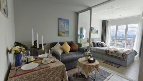 🔺 For Rent Condo REGENT HOME BANGNA Building B, Floor 21,1 bed room, Room size 28 sqm