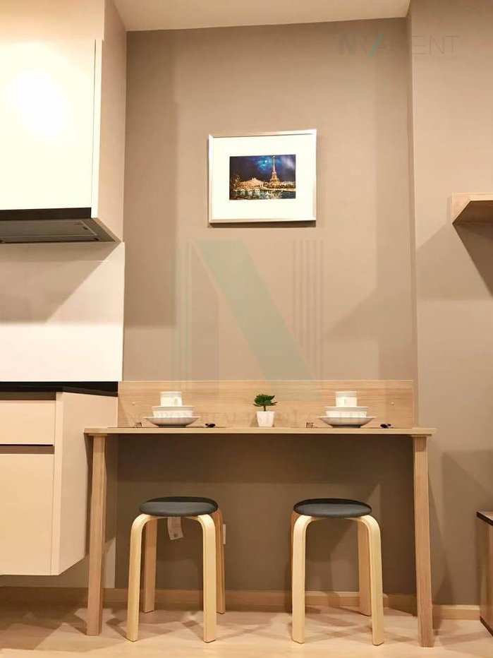 รูป ให้เช่าคอนโด โนเบิล รีวอลฟ์ รัชดา อาคาร 1 ชั้น 11 1 ห้องนอน ขนาด 26 ตรม ใกล้ เซ็นทรัล พระราม9 - รูปที่ 6/8