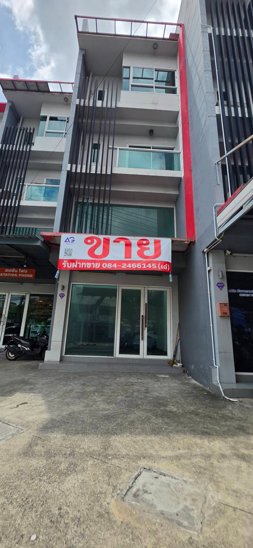 อาคารพาณิชย์ 4 ชั้น คู้บอน 6 ขนาด 23 ตรว. 