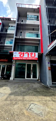 อาคารพาณิชย์ วิทยาลัยพยาบาลบรมราชชนนีนพรัตน์วชิระ : อาคารพาณิชย์ 4 ชั้น คู้บอน 6 ขนาด 23 ตรว. 