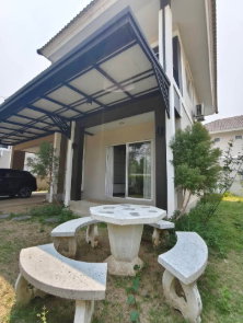 รูป 🏡 ขายด่วน! บ้านสวยหน้าสวน วิวโล่ง @กาญจน์กนกวิลล์ 17 ทำเลดี เข้าเมืองเพียง 10 นาที! T. 063-6649056 - รูปที่ 3/21