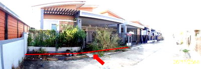 บ้านเดี่ยว 41.3 ตร.วา ND วิลเลจ ปลวกแดง - คลองกรำ ปลวกแดง ระยอง 2.3M
