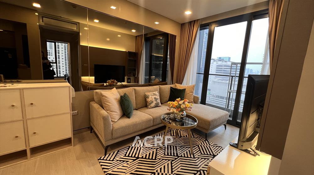 รูป ให้เช่าคอนโดหรู One 9 Five Asoke – Rama 9 2 ห้องนอน 2 ห้องน้ำ ใจกลางพระราม 9 - รูปที่ 2/10