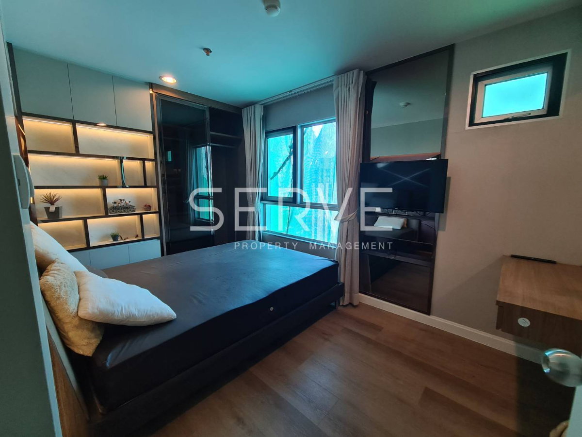 รูป 🔥ราคาหายาก! 98K-4 ห้องนอน มีอ่างอาบน้ำ ตกแต่งหรู ชั้นสูงสุดๆ30+ วิวดี เฟอร์แน่น พร้อมเข้าอยู่ คอนโดทำเลดี ใกล้ MRT พระราม 9 @ Belle Grand Rama9 - รูปที่ 3/13