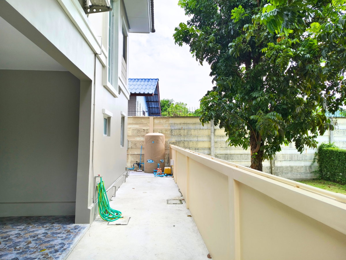 รูป ขาย บ้านเดี่ยวแปลงริมติดสวน เหมือนซอยส่วนตัว บ้านไม่ต้องซ่อม 3 ห้องนอน 3 ห้องน้ำ 89.6 ตารางวา - รูปที่ 20/23