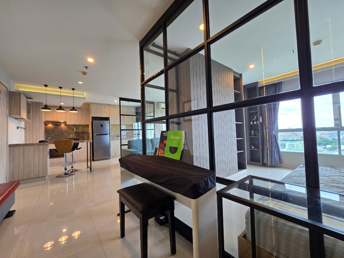 รูป (BB214) 🔥 Lumpini Place Rama 4 – Kluaynamthai | ห้องใหญ่ 58 ตร.ม. | วิวแม่น้ำเจ้าพระยา | พร้อมเข้าอยู่ - รูปที่ 7/14