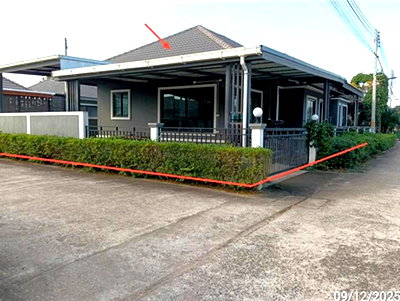 บ้านเดี่ยว 44 ตร.วา ศรีมหาโพธิ ปราจีนบุรี 2.4M