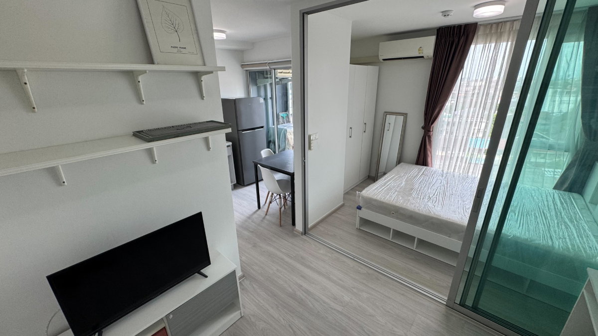รูป  🏠 **เจ้าของปล่อยเช่าเอง | Plum Condo Ram60 Interchange** 23 ตรม. 🔥Renovate ใหม่ทั้งห้อง🔥ของครบจัดเต็ม Line @bzproperty - รูปที่ 7/62