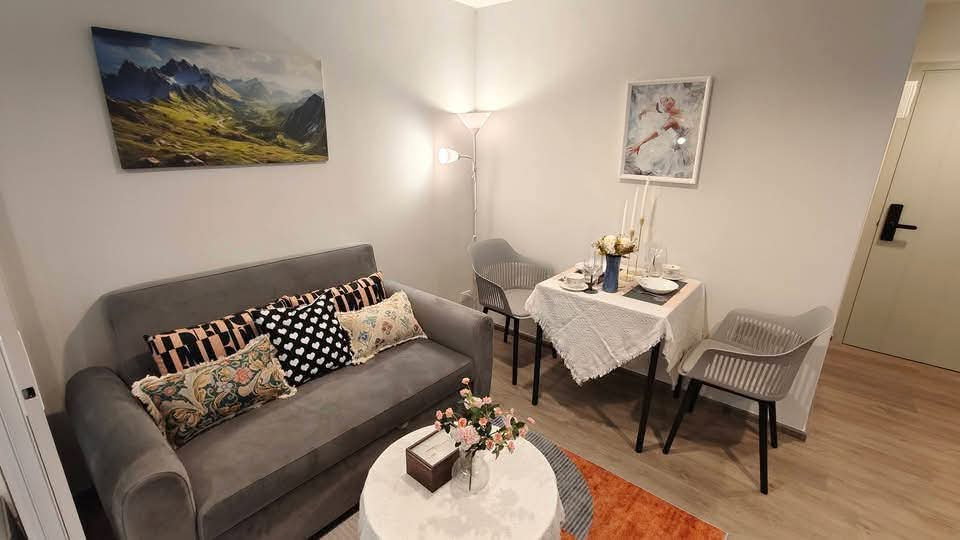 รูป 💮ให้เช่าคอนโด Regent Home Bangna ใกล้ BTS บางนา เดินทางสะดวก ขนาด 28 ตรม. ห้องสวย เฟอร์ครบ เพียง 11000- - รูปที่ 4/10