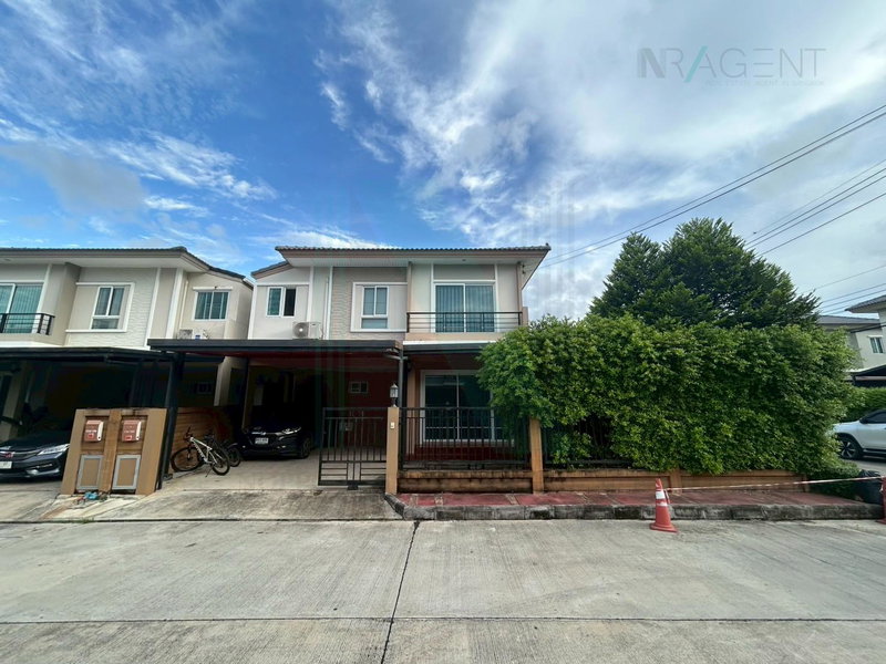ขายบ้านเดี่ยว : ขายบ้านแฝด โครงการ ภัสสร ไพรด์ ปิ่นเกล้า-วงแหวน 2 ชั้น 3 ห้องนอน 2 ห้องน้ำ