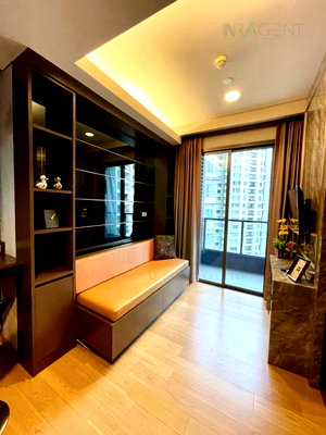 คอนโดให้เช่า : ให้เช่าคอนโด เดอะ ลุมพินี 24 อาคาร 1 ชั้น 21 1 ห้องนอน ขนาด 30.00 ตรม ใกล้ รพ.เทพธารินทร์