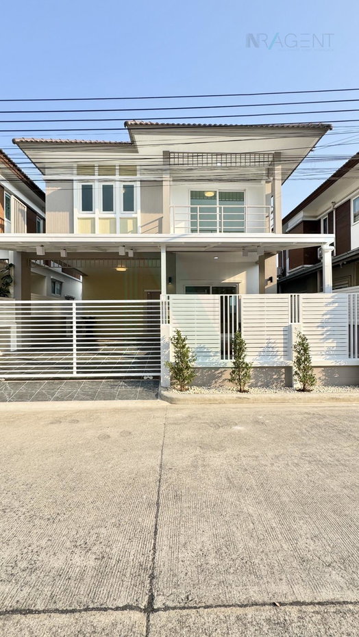 รูป ขายบ้านแฝด โครงการ บ้านเติมรัก 5 บ้านกล้วย-บางบัวทอง 2 ชั้น 3 ห้องนอน 3 ห้องน้ำ - รูปที่ 1/8