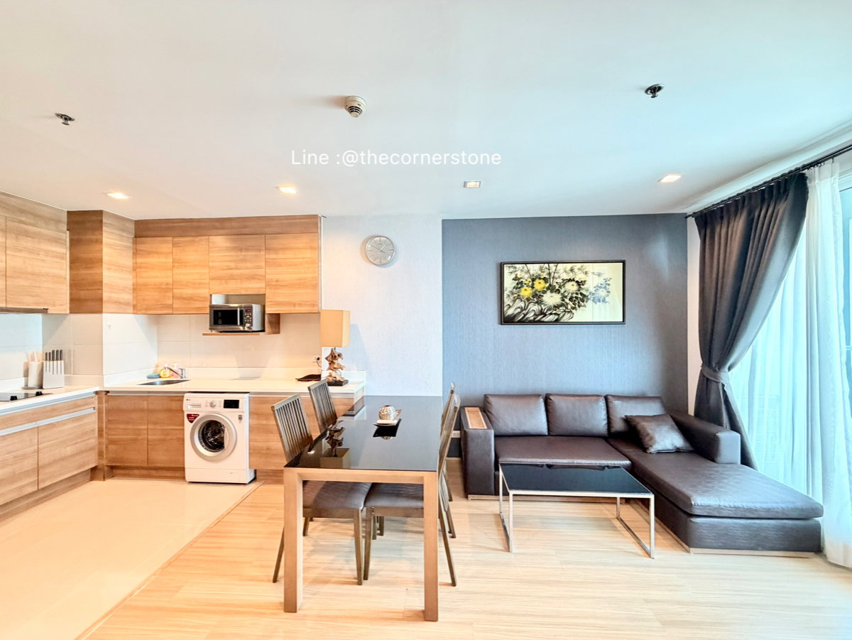 picture Ready to move in "𝐑𝐡𝐲𝐭𝐡𝐦 𝐑𝐚𝐭𝐜𝐡𝐚𝐝𝐚-𝐇𝐮𝐚𝐢𝐤𝐡𝐰𝐚𝐧𝐠“ 2 Bed 2 Bath Size 66 Sq.m. Near MRT-Huaikhwang - 2/17