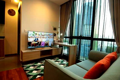 ขายคอนโด : 🚩 ขายคอนโด วิช ซิกเนเจอร์ แอท มิดทาวน์ สยาม อาคาร 1 ชั้น 15 1 ห้องนอน ขนาด 38.00 ตรม ใกล้ รถไฟฟ้า BTS ราชเทวี
