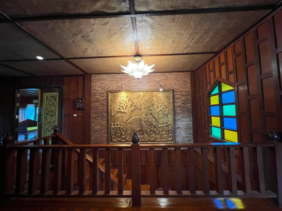 รูป ให้เช่าบ้านทรงไทย 3 ชั้น ท่ามกลางธรรมชาติ บนดอยบ้านปง อำเภอหางดง เชียงใหม่ (R1352) T.0946511456 - รูปที่ 17/28