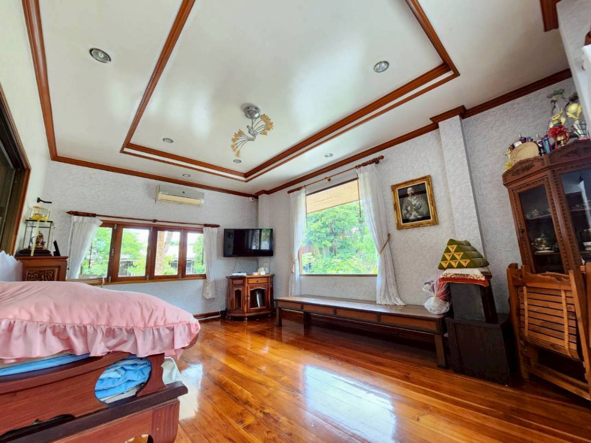 รูป ขายที่ดินพร้อมบ้านไม้สัก สไตล์รีสอร์ท เนื้อที่ 6:2:88ไร่ - รูปที่ 9/38