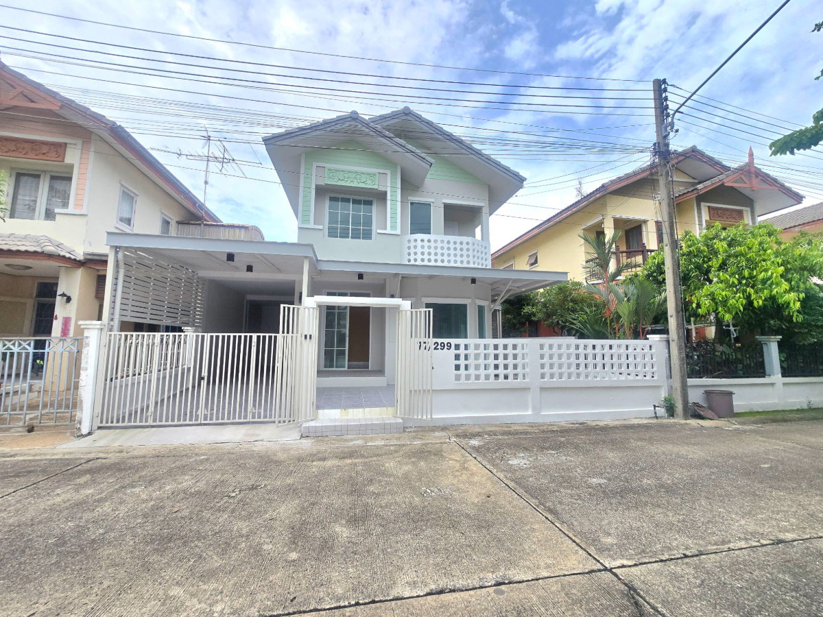 รูป บ้านแฝดรีโนเวทใหม่ ราคาถูกคุ้ม ทำเลดี หมู่บ้านฟ้าปิยรมย์ อิงนที เฟส4 ซ.1 บึงคำพร้อย ลำลูกกา ปทุมธานี - รูปที่ 2/40