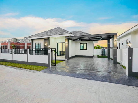 🏡 For Sale 👉 Brand New Single-Storey House | ขายบ้านเดี่ยวชั้นเดียว บ้านใหม่พร้อมเข้าอยู่ #CDK100841