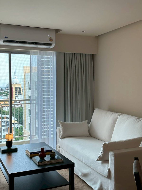 รูป  ขายคอนโด S&S Sukhumvit 101/1 ชั้น 19 รีโนเวทใหม่ 46 ตร.ม. ใกล้ BTS ปุณณวิถี และ BTS อุดมสุข พร้อมเฟอร์นิเจอร์ - รูปที่ 8/10
