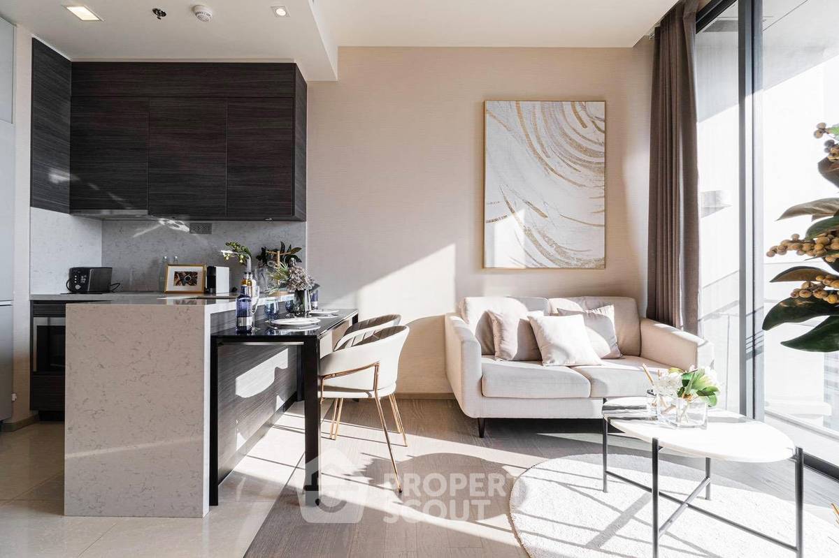 picture 1-BR Condo At The Esse Asoke, 25th Floor | Near MRT Sukhumvit (ID 3095253) - 7/11