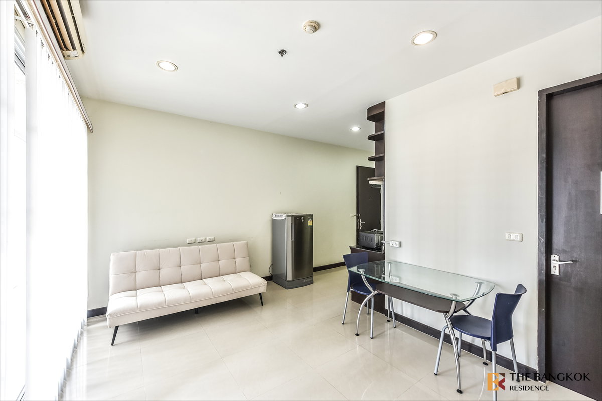 picture ð Baan Klang Krung SiamâPathumwan , Spacious 48.15 sq.m. corner unit with a great view, near BTS Ratchathewi - 5/8