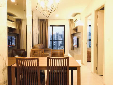 *Best Price ‼️ให้เช่า Life Asoke ห้องสวย ตกแต่งเฟอร์ครบ น่าอยู่มาก ชั้นสูง วิวเมือง พร้อมอยู่ ✨ DS3794 | Line @dstay