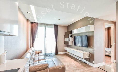 💎Luxury condo for rent, Equinox Phahol-Vipha, large 2-bedroom unit on a high floor, near BTS Mo Chit.🏢