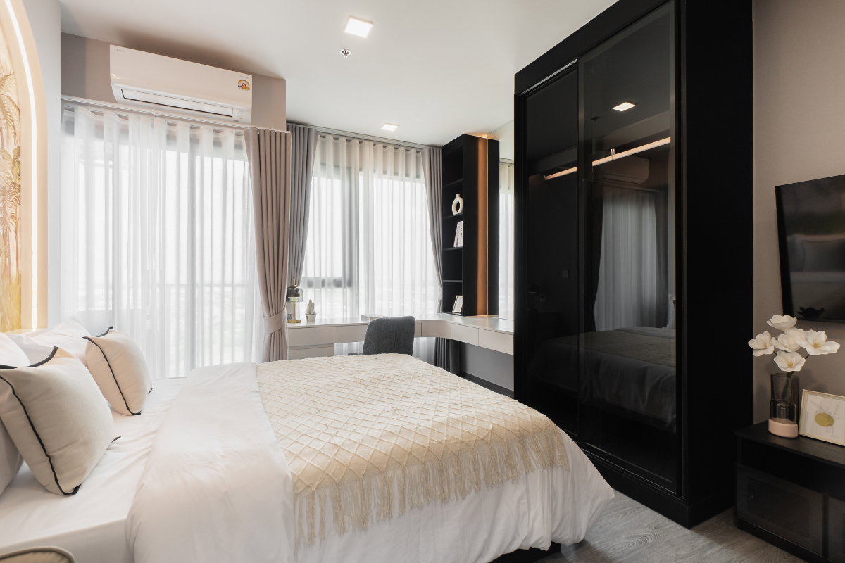 รูป 🏡 ให้เช่า Modiz Avantgarde 12,500฿💖 ✨ ชั้น 27 ตกแต่งสวยมากกกกกกก ✅️ พร้อมเข้าอยู่ - รูปที่ 8/14