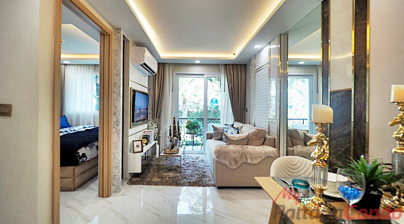 รูป 🛏️ 1 ห้องนอน - 🛁 1 ห้องน้ำ - 🏙️ Pool View - 🇹🇭 ชื่อไทย - 🏢 Dusit Grand Park 2 Pattaya - รหัส: DUSIT2P18 - รูปที่ 9/17